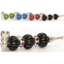 Πίπα CONEY Aladin Pipe 4 colors 14,5cm σε διάφορα χρώματα μεταλλική