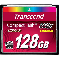 Transcend 800X Compact Flash 128GB
