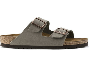 Birkenstock Arizona Ανδρικά Σανδάλια Ανατομικά Ανθρακί 15121