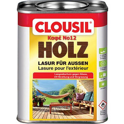 Clou Clousil Lasur Καφέ 0.75lt