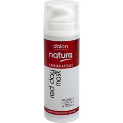 Dalon Natura Red Clay Κρεμώδης Μάσκα Προσώπου με Άργιλο 150ml