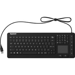 KeySonic KSK-6231 Black Πληκτρολόγιο με TouchPad