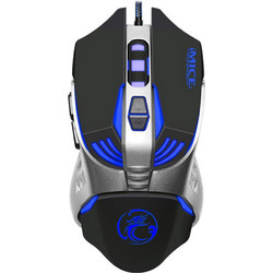 iMice V5 Ενσύρματο Gaming Ποντίκι 3200 DPI Black