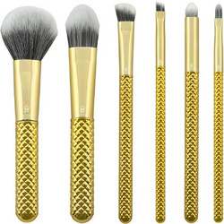 Royal & Langnickel Moda Metallics Total Face Gold Σετ Πινέλα Μακιγιάζ 6τμχ