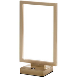 Fabas Luce 3394-30-225 Πορτατίφ LED Μπεζ Χρυσό Φ17xΥ30cm