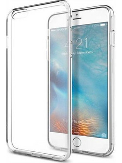 Ultra Slim 0.3mm Plastic Flexible Transparent Case iPhone 7 Plus Θήκη Κινητού Διάφανης i7 Plus