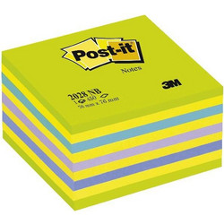 Post-it(R) 2028-NB Κύβος Neon Χρώματα 450 Φύλλα 76x76mm