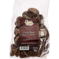 Παξιμαδάκι Χαρουπιού 300 γρ. Ελληνικό, Creta Carob 10077