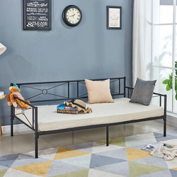 Queen Daybed Κρεβάτι Μονό Μεταλλικό 90x190cm Ε8019,1