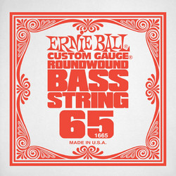 Ernie Ball 1665 Χορδή Ηλεκτρικού Μπάσου Nickel Plated Steel 65"
