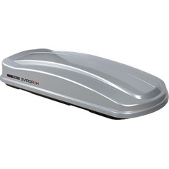 Nordrive Box Duo Μπαγκαζιέρα Οροφής Αυτοκινήτου 430lt Ασημί