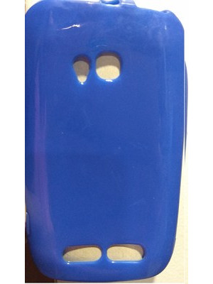 Nokia Lumia 710TPU Θήκη Σιλικόνης - Μπλε Glossy (OEM)