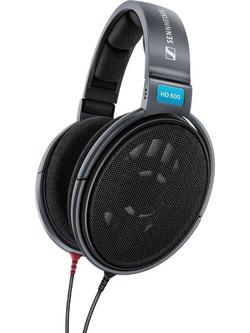 Sennheiser HD-600 Ενσύρματα Ακουστικά Studio Over Ear Μαύρα