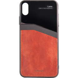 JOYROOM ΘΗΚΗ ΚΙΝΗΤΟΥ IPHONE XS MAX BROWN KALLY SERIES JR-BP495BROWN