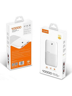 LDNIO PR1009 Power Bank 10000mAh με 2 Θύρες USB-A White
