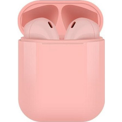 InPods i12 Ακουστικά Bluetooth Earbud Ανθεκτικά στο Νερό Pink