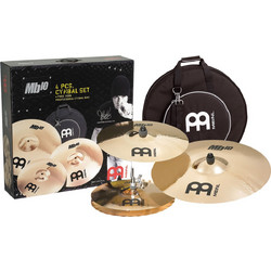 Meinl MB10-141620 - Σετ Πιατινιών 14" Ηi-Hat, 16" Crash, 20" Ride, Θήκη Ώμου