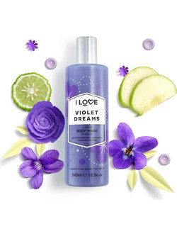 I Love Violet Dreams Αφρόλουτρο σε Gel 360ml