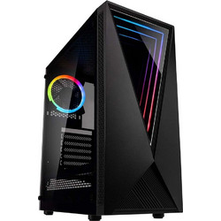 Kolink Void Black Gaming Midi Tower Κουτί Υπολογιστή RGB με Πλαϊνό Παράθυρο