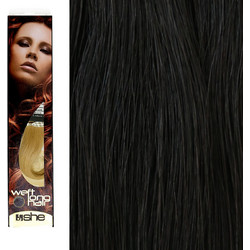 SHE by Socap Hair Extensions Τρέσα 100% Φυσική Τρίχα WLH8501L Weft Long Hair No. 1B