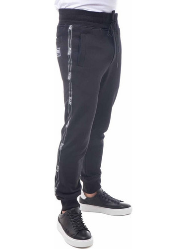 Versace Jeans Couture Ανδρικό Παντελόνι Φόρμας Μαύρο A2GWA1F-39482