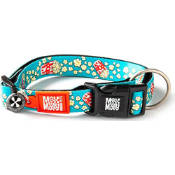 Max & Molly Popcorn Κολάρο Σκύλου Τιρκουάζ 2x34-55cm