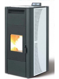 King Idro 28 White Σόμπα Pellet Καλοριφέρ 28kW