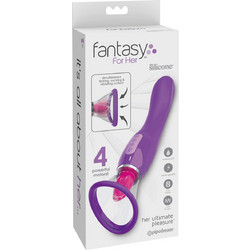 Pipedream Fantasy For Her Ultimate Pleasure Κλειτοριδικός Δονητής 25.4cm Μωβ