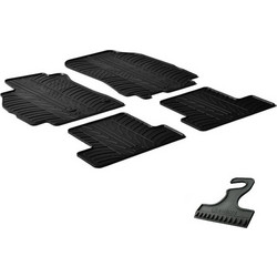 ΠΑΤΑΚΙΑ ΑΥΤΟΚΙΝΗΤΟΥ ΛΑΣΤΙΧΕΝΙΑ GLEDRING (0047) ΓΙΑ RENAULT MEGANE III COUPE 2008-2016 ΜΑΥΡΟ 4ΤΜΧ