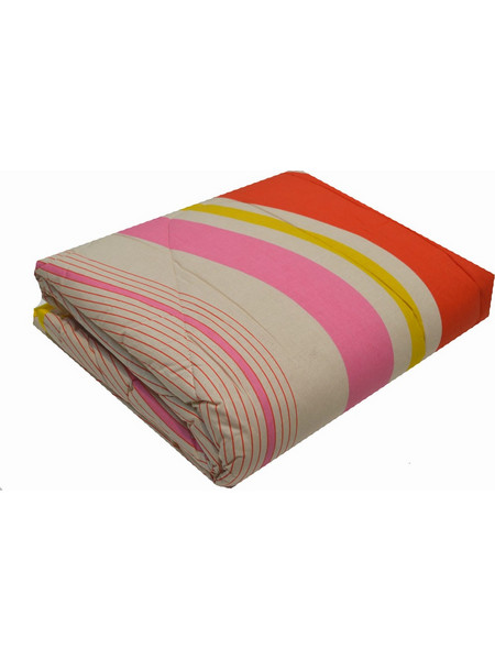 Κουβερλί Amor Beige-Pink Ρυθμός Μονό 160x240cm 100% Βαμβάκι