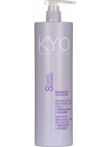 KYO Smooth System Σαμπουάν για Ξηρά Σγουρά & Ταλαιπωρημένα Μαλλιά 1000ml