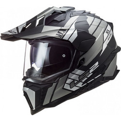 LS2 MX701 HPFC Explorer Atlantis Matt Titanium Κράνος Μηχανής On / Off 1460gr