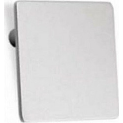 Πόμολο 671-50 Τετράγωνο αλουμινίου 50x50mm