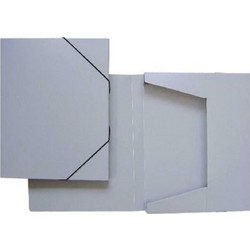 Κουτί Με Λάστιχο 33x25 - Ράχη 3cm - Γκρι 84004