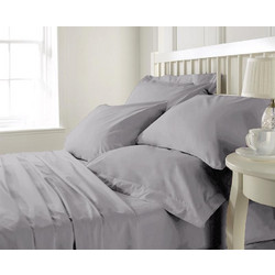 Anna Riska Σετ Σεντόνια Ημίδιπλα Βαμβακερά 170x270 Prestige 9 Grey