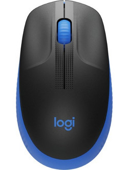 Logitech M190 Ασύρματο Ποντίκι Black Blue