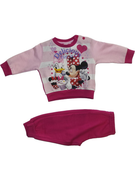 Παιδική κοριτσίστικη πυτζάμα Minnie Disney WD100795 Φούξια