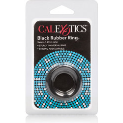 CalExotics Rubber Ring Small Ελαστικό Δαχτυλίδι Πέους Σιλικόνης Μαύρο