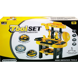 Kider Toys Πάγκος με Εργαλεία & Κράνος