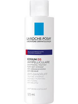 La Roche-Posay Kerium Ds Anti Dandruff Intensive Σαμπουάν κατά της Πιτυρίδας & της Σμηγματορροϊκής Δερματίτιδας για Ξηρά Μαλλιά 125ml