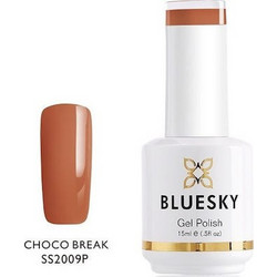 Bluesky Color UV Gel Choco Break Ημιμόνιμο Βερνίκι Νυχιών 15ml