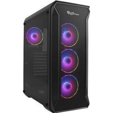 Natec Genesis Irid 505 ARGB Gaming Midi Tower Κουτί Υπολογιστή με Πλαϊνό Παράθυρο
