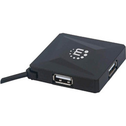 Manhattan B08GFZS8WF USB Hub 2.0 USB-A με 4 Θύρες USB-A
