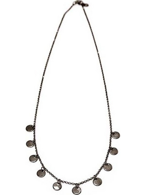 Κολιέ Round Stones (Ασήμι 925)