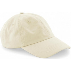 Beechfield Low Profile Καπέλο Jockey Υφασμάτινο Εκρού B653