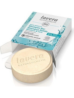 Lavera Basis Sensitiv Moisture & Care Bar Φυτικό Σαμπουάν για Επανόρθωση 50gr