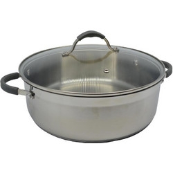 Ankor Inox Κατσαρόλα Ανοξείδωτη 28cm 5.8lt