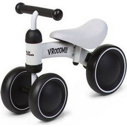 Childhome Ride On Baby Bike Vroom Παιδικό Ποδήλατο Ισορροπίας Ξύλινο Γκρι