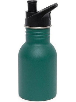 Petit Monkey Pine Παιδικό Μπουκάλι Θερμός Ανοξείδωτο με Καλαμάκι Πετρόλ 380ml