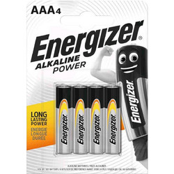 Energizer Alkaline Power AAA 4τμχ